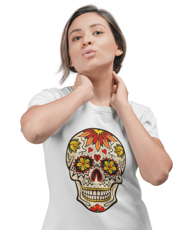 Skull Tattoo Design Adult Unisex Unisex T-Shirt 8Ball
